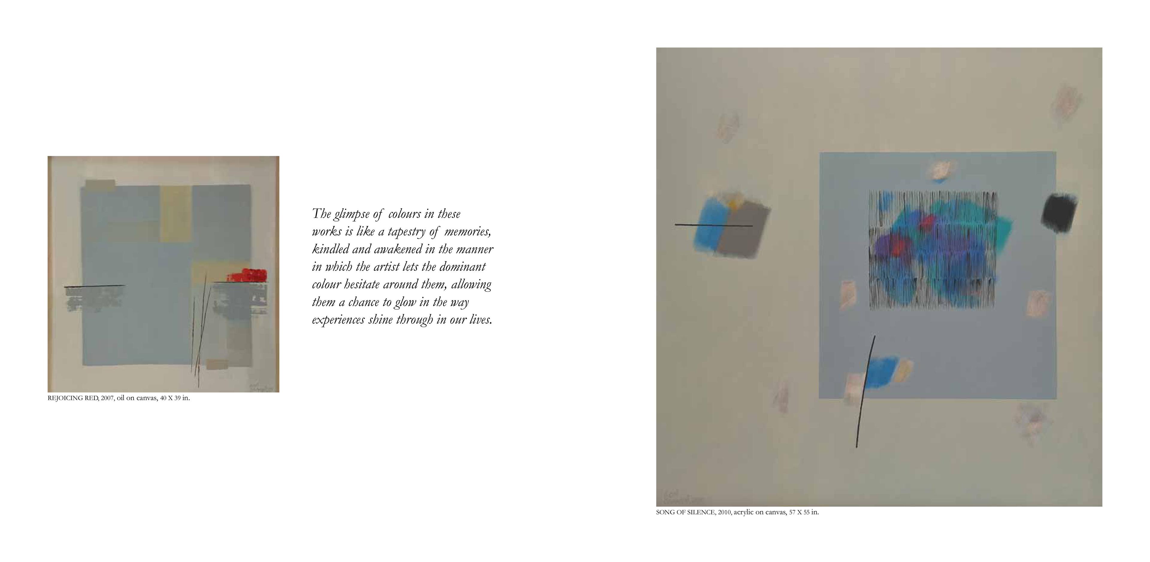 Middle page of the Exhibition Catalogue