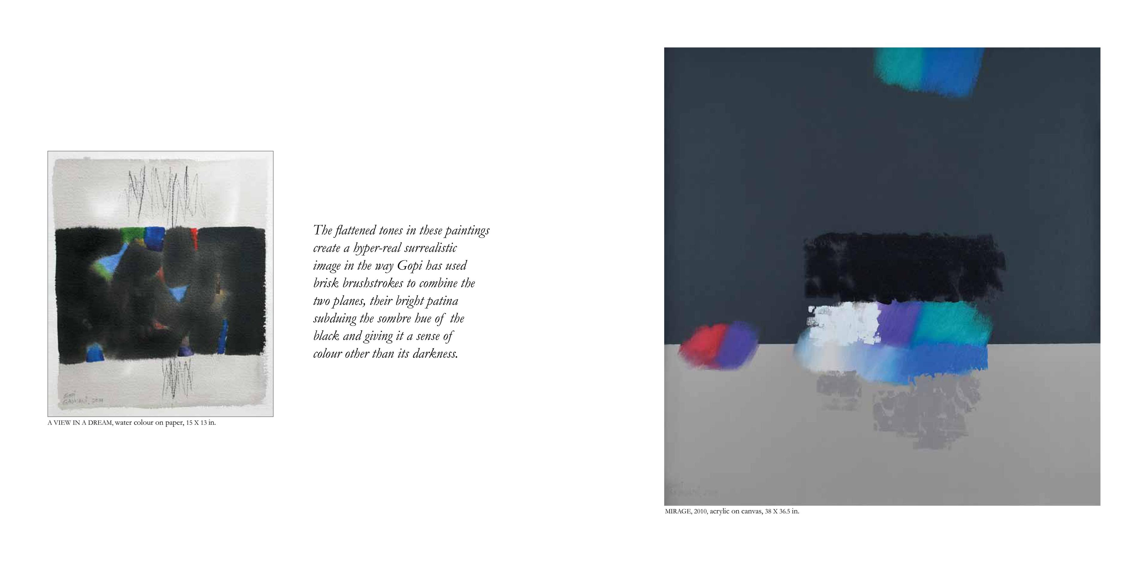 Middle page of the Exhibition Catalogue