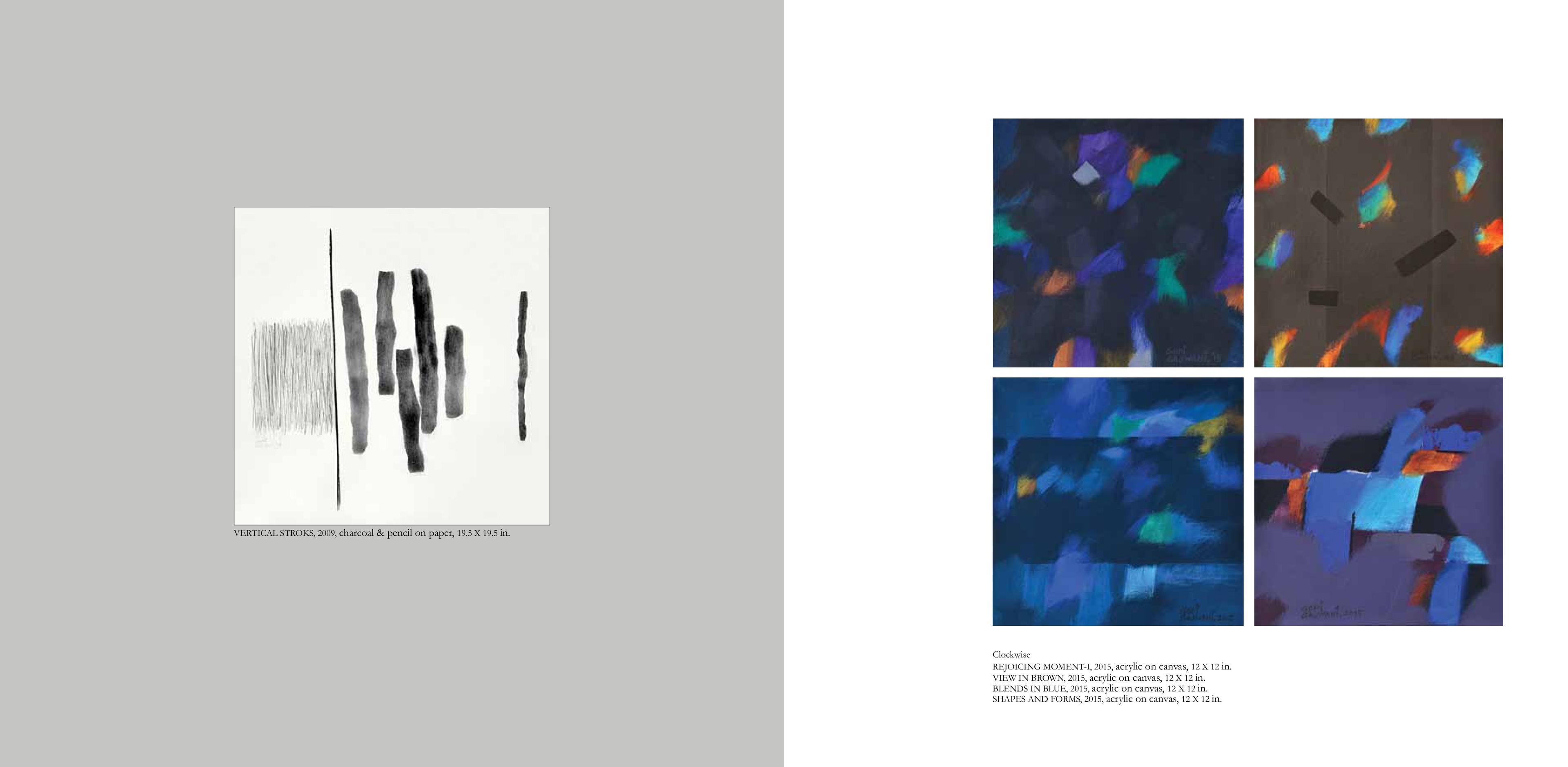 Middle page of the Exhibition Catalogue