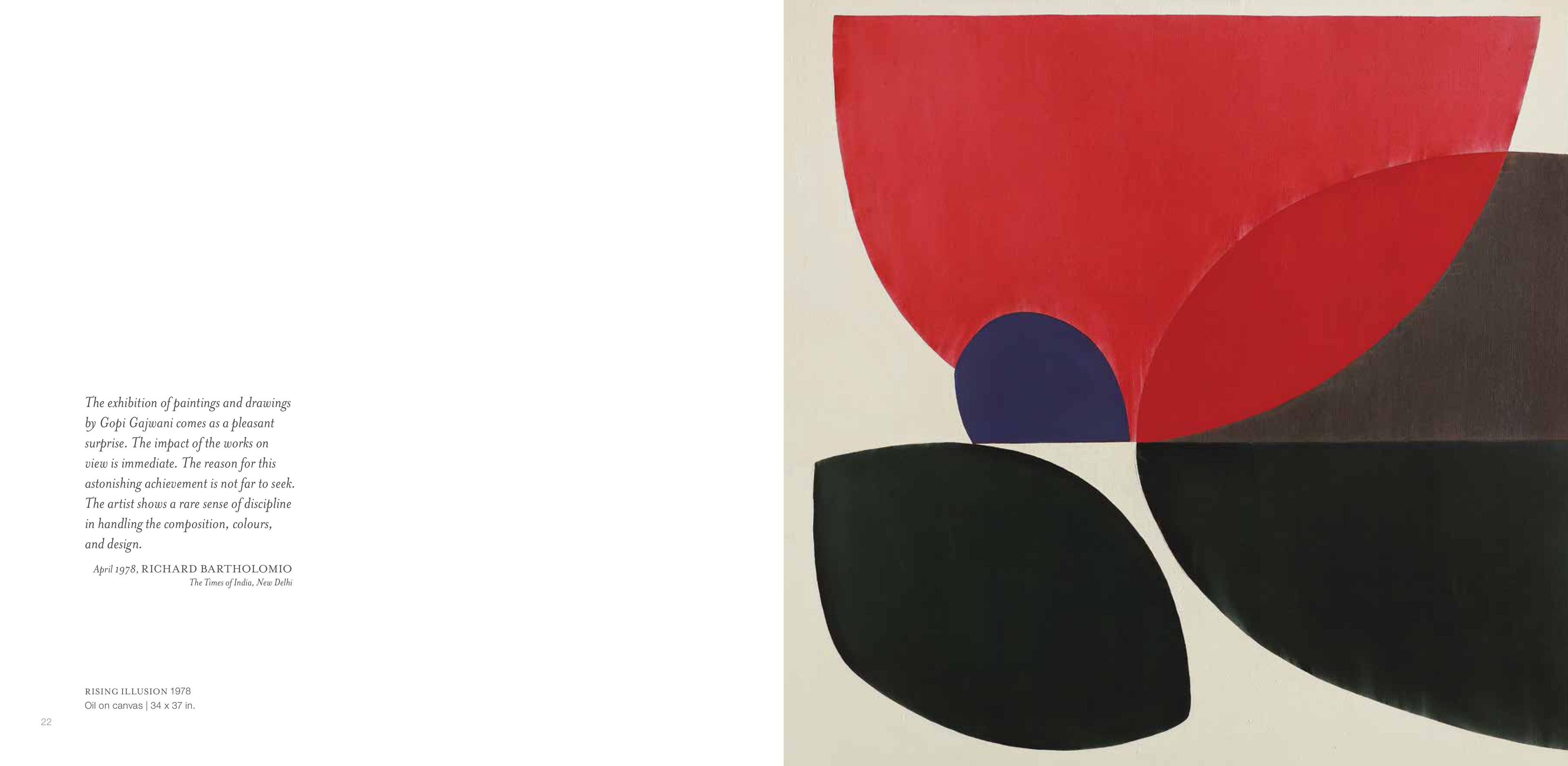 Middle page of the Exhibition Catalogue