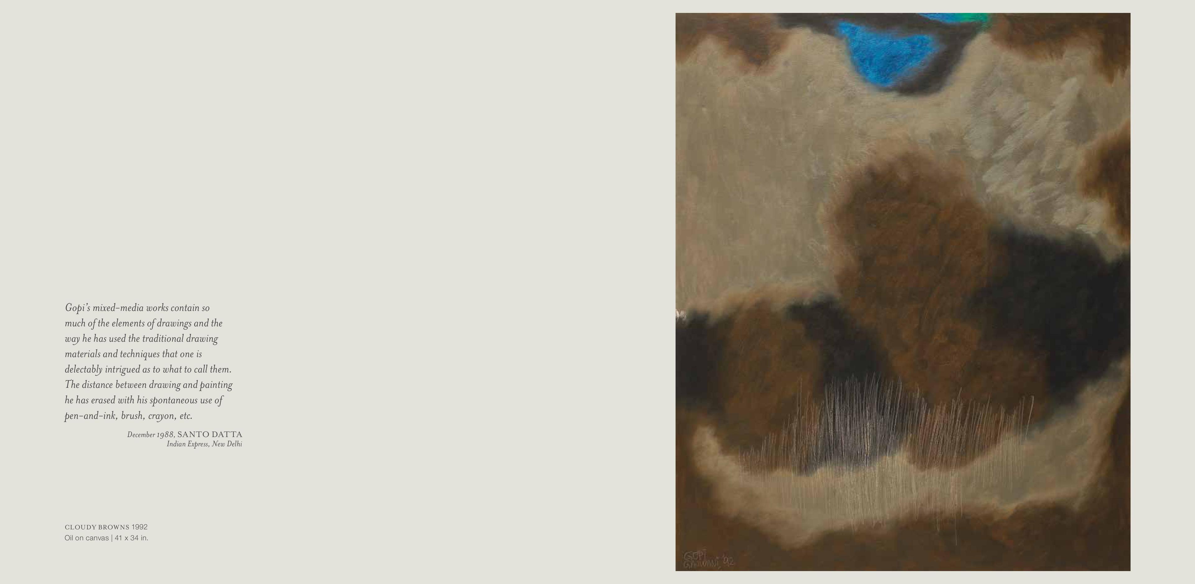 Middle page of the Exhibition Catalogue