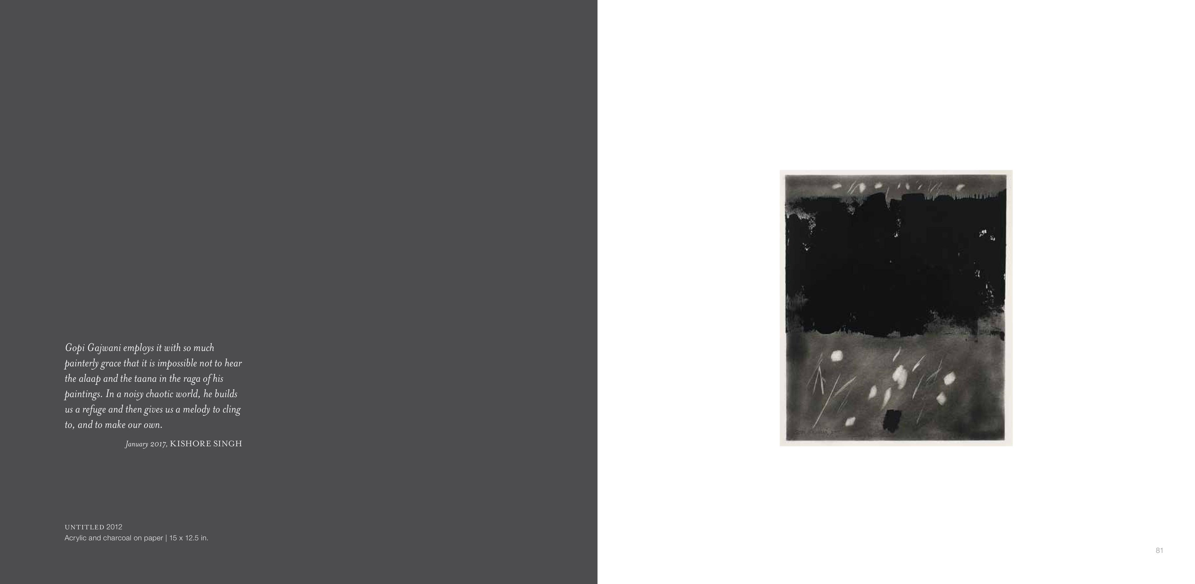 Middle page of the Exhibition Catalogue