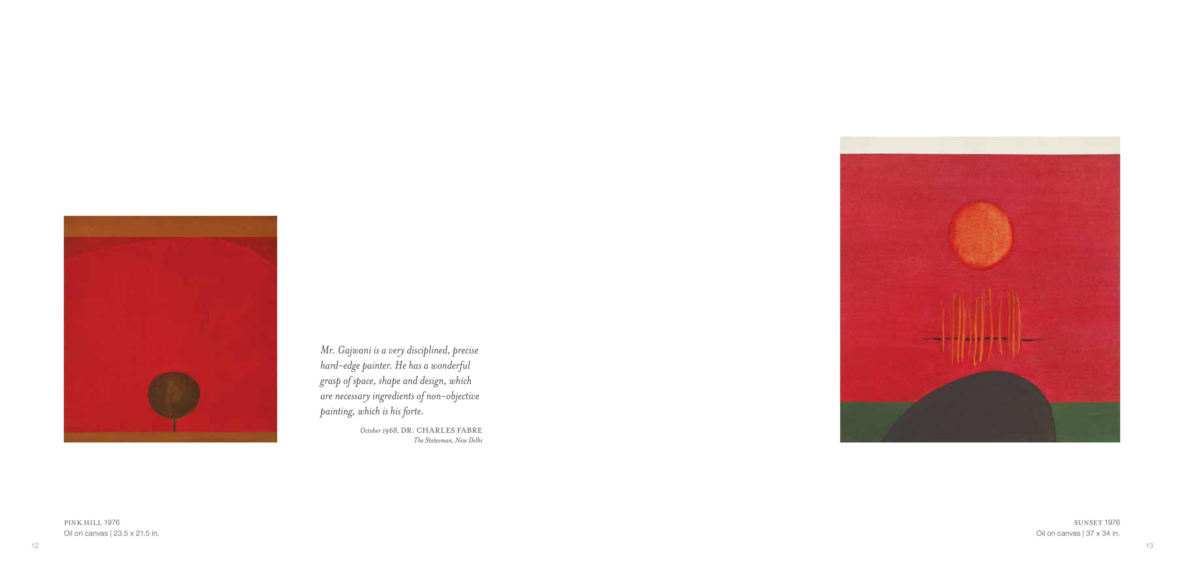 Middle page of the Exhibition Catalogue